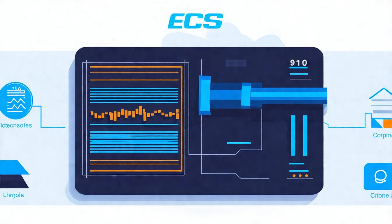 Illustration 4: ECS Monitoring Dashboard