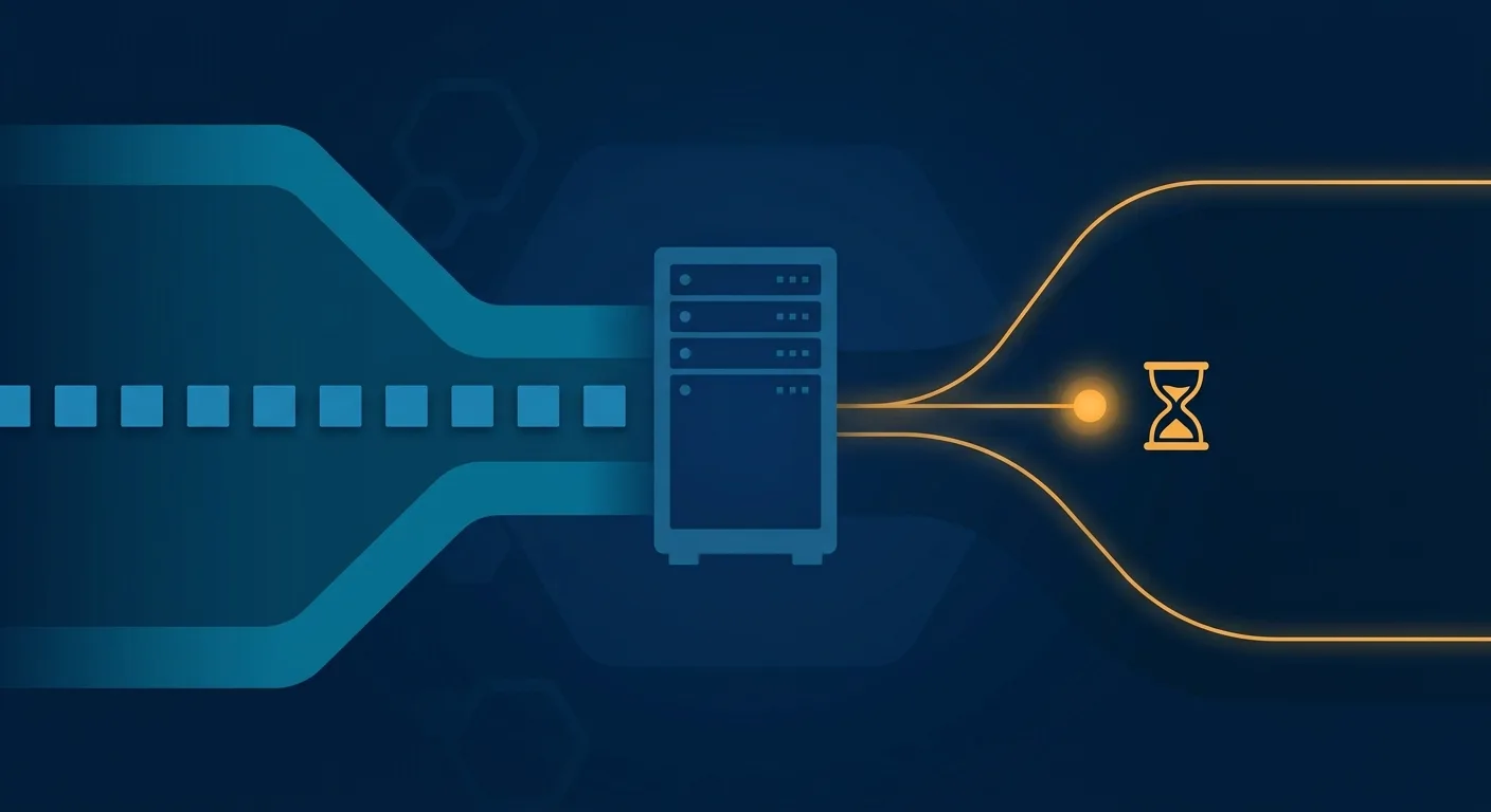 Illustration contrasting the two ways AI systems arrive at a website — scheduled bulk crawling versus a user-triggered fetch that happens on the spot Illustration contrasting the two ways AI systems arrive at a website — scheduled bulk crawling versus a user-triggered fetch that happens on the spot