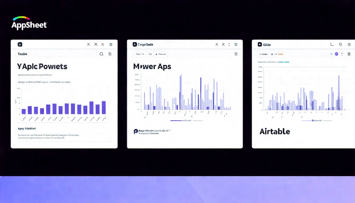 插圖 4:No-Code 平台比較圖