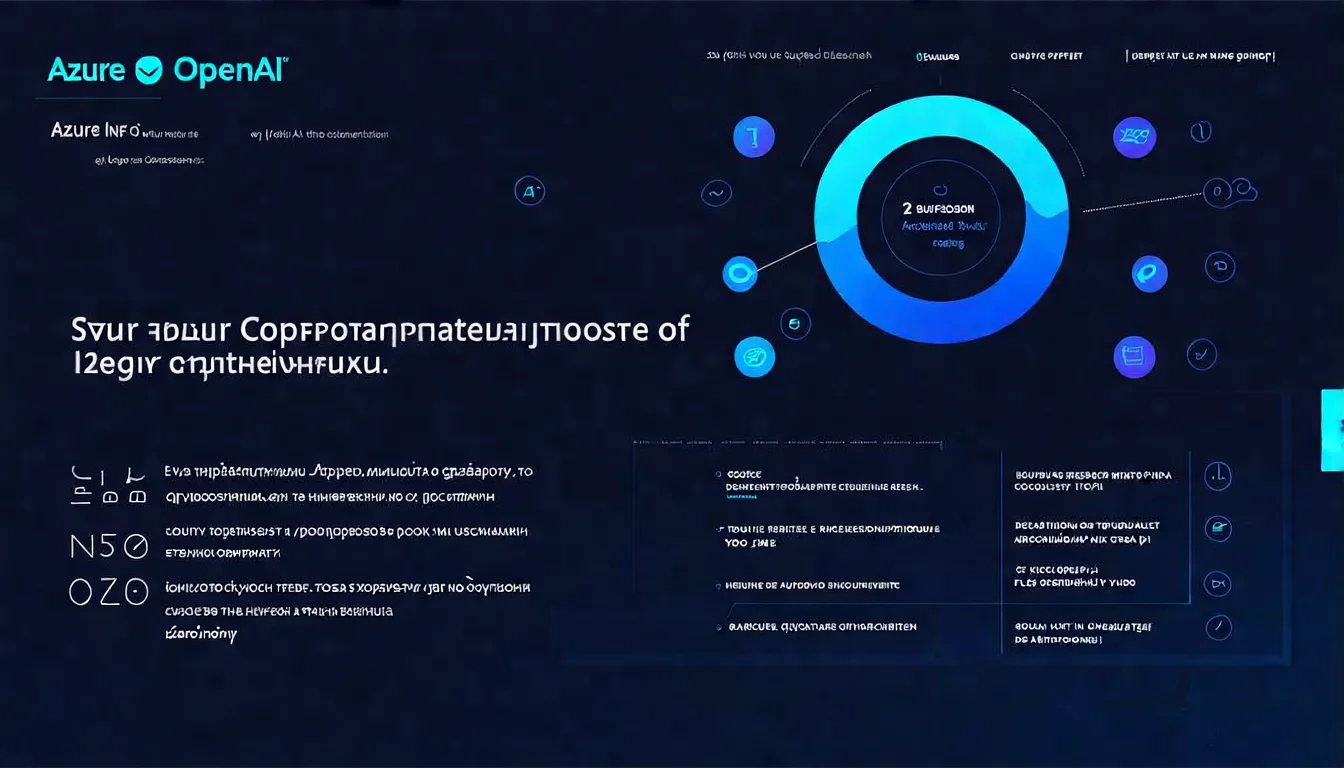 插圖 1:Azure OpenAI 企業應用場景總覽