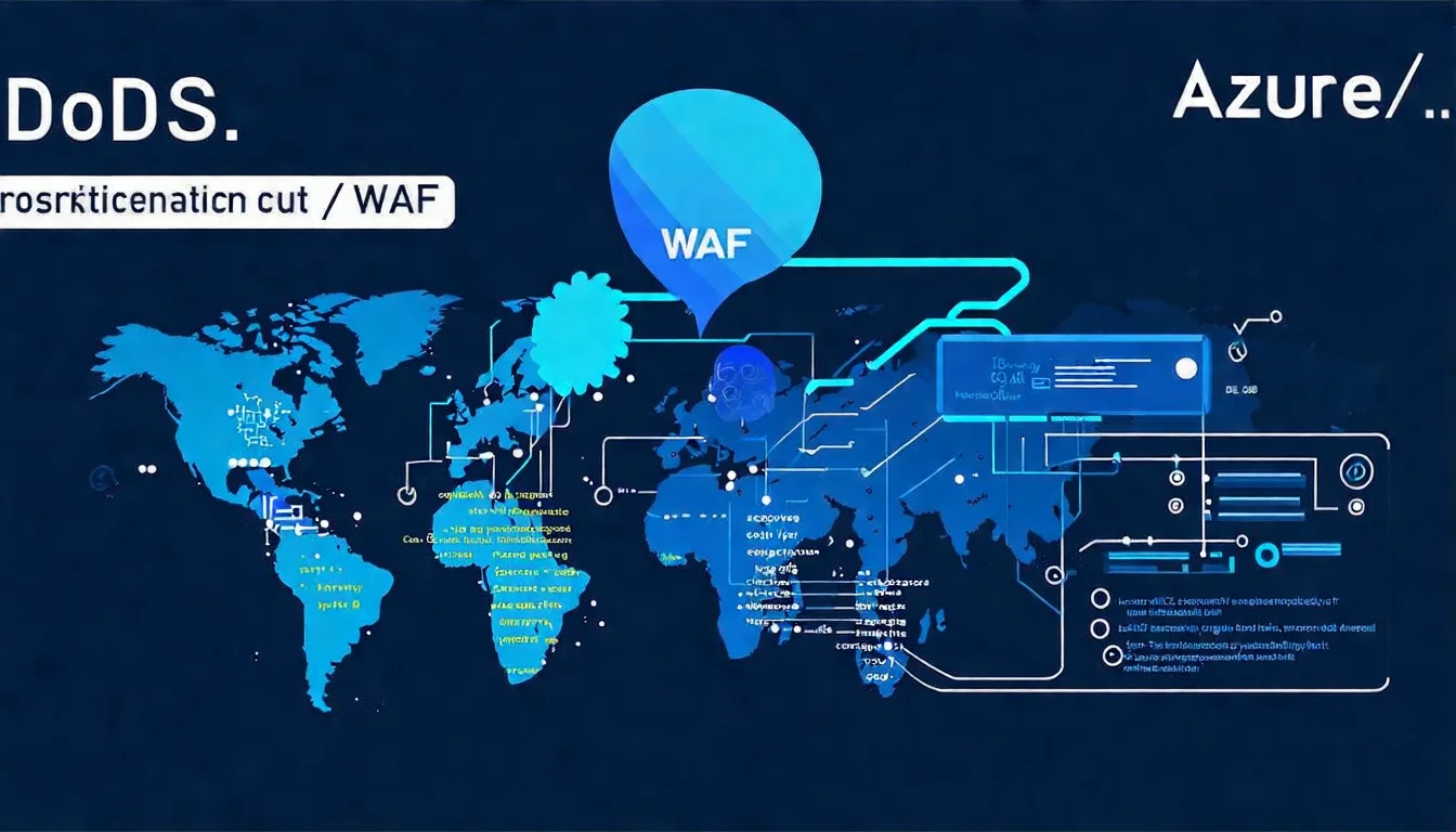 Illustration 4: Azure Security Protection Architecture Diagram