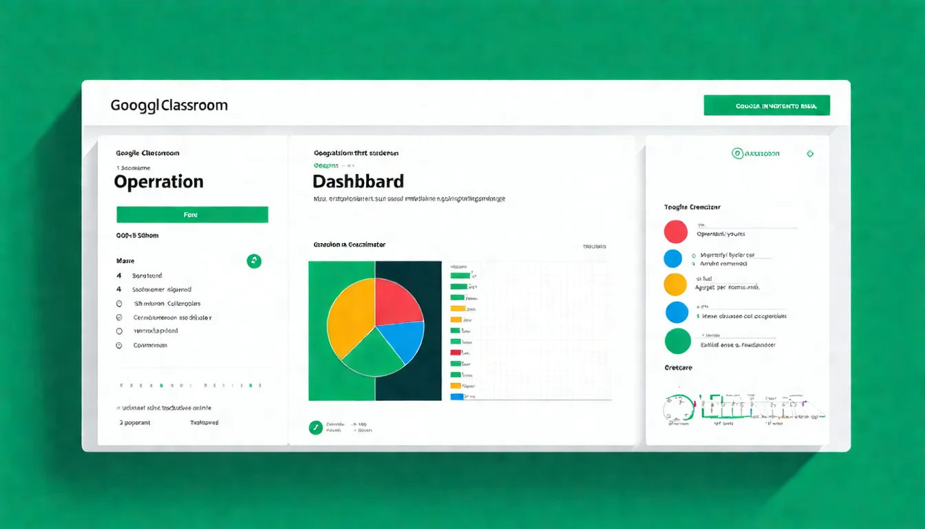 Google Classroom 的班級管理和作業發布介面 Google Classroom 教師操作介面
